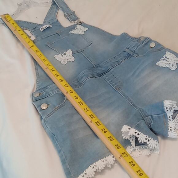 Epic Threads Girls Overall shorts Size 16 with Butterflies. Plus, Atleisure Cute - Picture 9 of 9